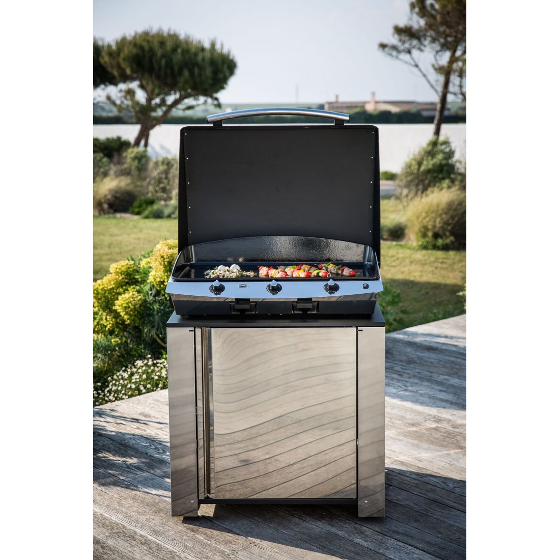 Meuble de plancha d'extérieur ENO MOD4102 | Cuisinières ...