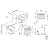 Four encastrable pyrolyse SMEG Victoria 60 cm