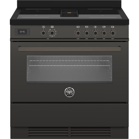 Piano de cuisson BERTAZZONI 90 cm Induction avec hotte intégrée