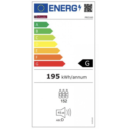 Cave à vin LA SOMMELIÈRE PRO160