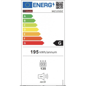 Cave à vin LA SOMMELIÈRE MZ135DZ