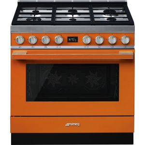 Centre de cuisson SMEG Opéra 120cm Inox mixte