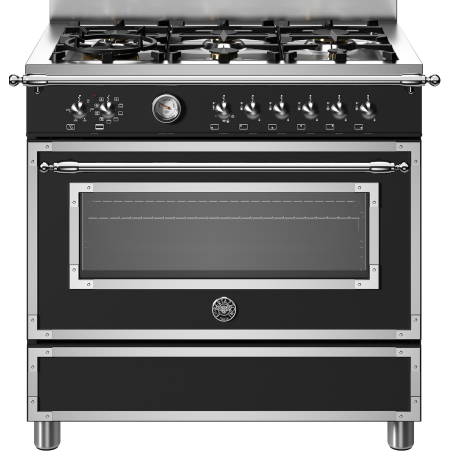 Piano de cuisson BERTAZZONI Heritage 90 cm 1 four Mixte