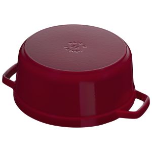 Cocotte en fonte ronde 28cmØ STAUB