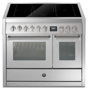 Piano de cuisson Steel Genesi 100 cm Combo-Steam