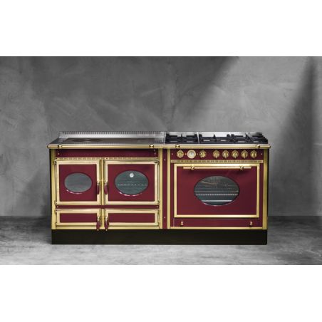 Cuisiniere mixte à bois Prestige ARCHAMBAUD E-190-M - 190cm