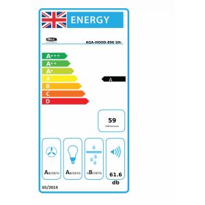 Hotte aspirante plate AGA 90cm AGA-HOOD-890 SH