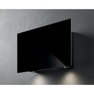 Hotte décorative murale FALMEC Cover1420 verre noir 85 cm