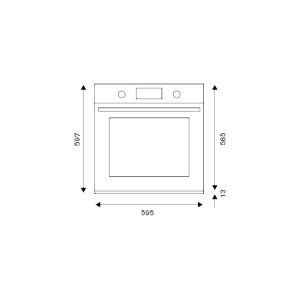 Four encastrable Bertazzoni Heritage 60 cm F605HERGK