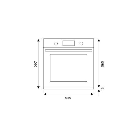 Four encastrable Bertazzoni Heritage 60 cm F605HERGK