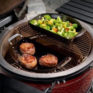 Ensemble de poêles en demi-lune Karbon Steel KAMADO JOE Classic Joe