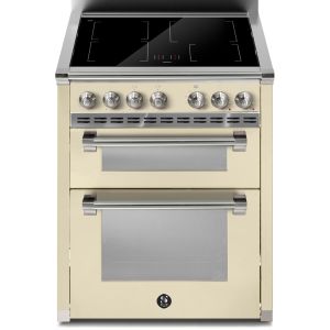 Piano de cuisson Steel Ascot 70 cm Combi-Steam double four induction