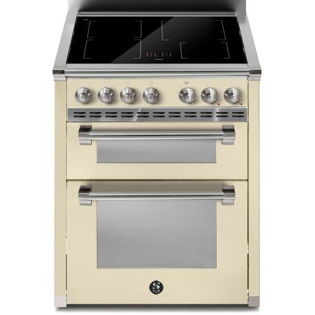 Piano de cuisson Steel Ascot 70 cm Combi-Steam double four induction