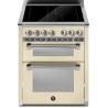 Piano de cuisson Steel Ascot 70 cm Combi-Steam double four induction