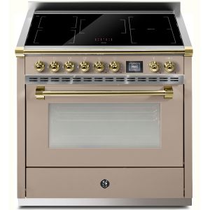 Piano de cuisson STEEL ASCOT 90 cm Combi-Steam Induction