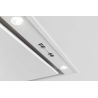 Plafonnier Novy Pureline - largeur 120 cm - blanc RAL 9003 - moteur cubic orientable -éclairage LED