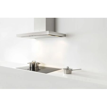 Hotte décorative murale Novy Flatline Inox 90 cm - hotte sans moteur