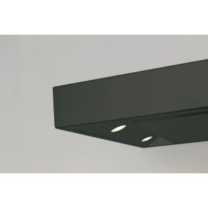 Hotte décorative murale Novy Flatline Mineral Black - largeur 90 cm - moteur intégré