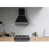 Hotte aspirante murale BERTAZZONI Heritage 120 cm noir mat