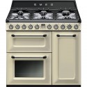 Centre de cuisson SMEG 90 cm four en hauteur Induction "Victoria"