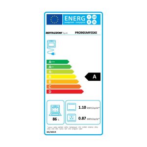 Piano de cuisson BERTAZZONI Professional Series 90 cm un four 5 brûleurs