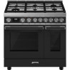 Piano de cuisson mixte SMEG Portofino 90 cm