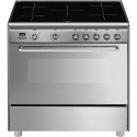 Piano de cuisson SMEG 90 cm induction inox