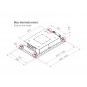 Hotte groupe filtrant encastrable Pando E-297