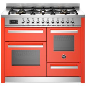 Piano de cuisson BERTAZZONI Professional 110 cm 3 fours Mixte