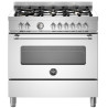 Piano de cuisson BERTAZZONI Master Series 90 cm un four 6 brûleurs